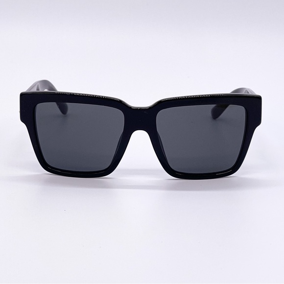 NEW DOLCE&GABBANA DG4436 501/87 WOMEN SUNGLASSES D&G DG4436 BLACK EYEWEAR - Picture 4 of 11